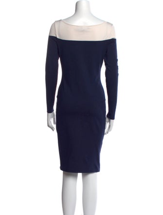 Ralph Lauren Purple Label Silk Knee-Length Dress