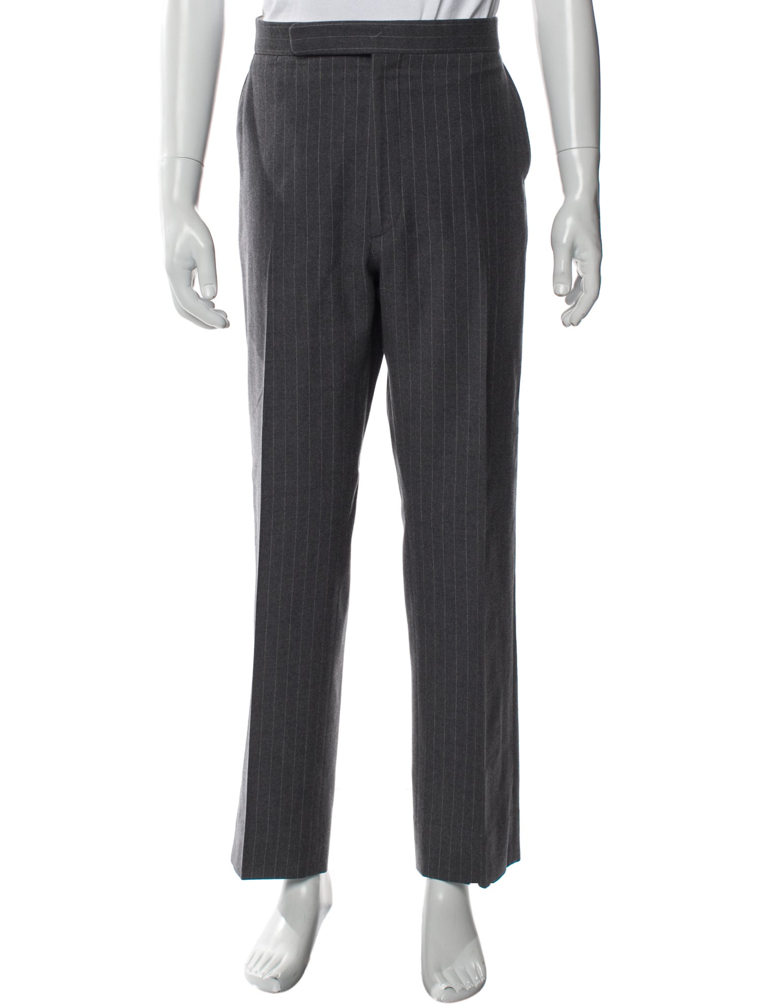 Ralph Lauren Purple Label Striped Dress Pants