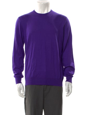 Ralph Lauren Purple Label Cashmere Crew Neck Pullover