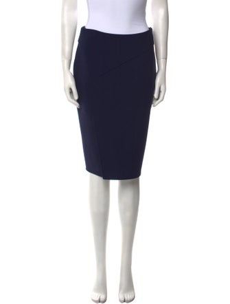 Ralph Lauren Purple Label Silk Knee-Length Skirt