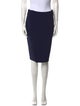 Ralph Lauren Purple Label Silk Knee-Length Skirt