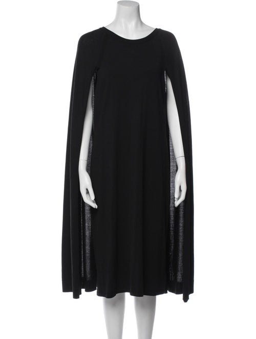 Ralph Lauren Collection Merino Wool Midi Length Dress