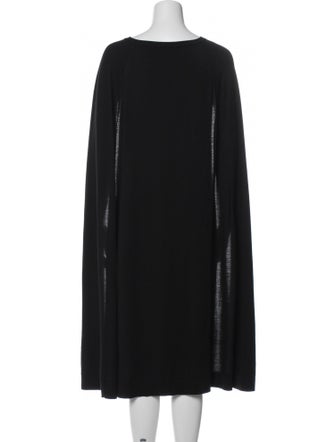 Ralph Lauren Collection Merino Wool Midi Length Dress