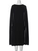 Ralph Lauren Collection Merino Wool Midi Length Dress