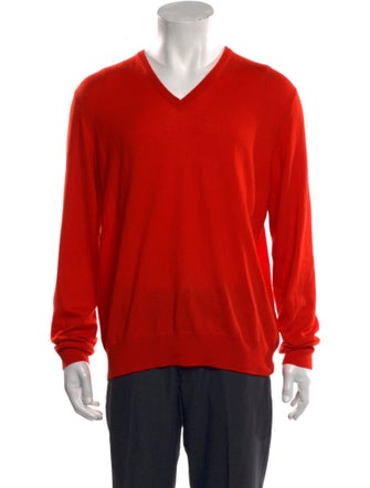 Ralph Lauren Purple Label Cashmere V-Neck Pullover