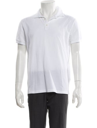 Ralph Lauren Purple Label Crew Neck Short Sleeve Polo Shirt