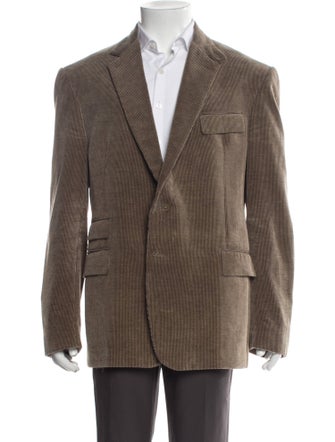 Ralph Lauren Purple Label Striped Coat