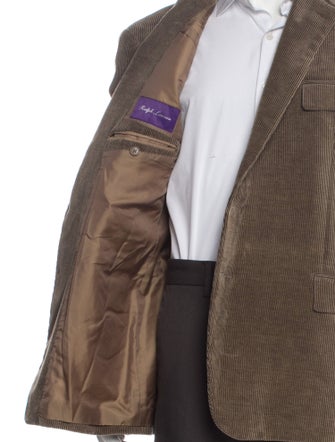 Ralph Lauren Purple Label Striped Coat