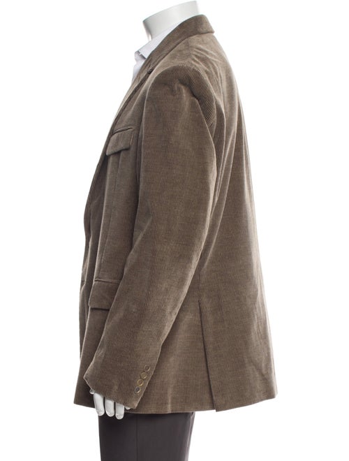 Ralph Lauren Purple Label Striped Coat