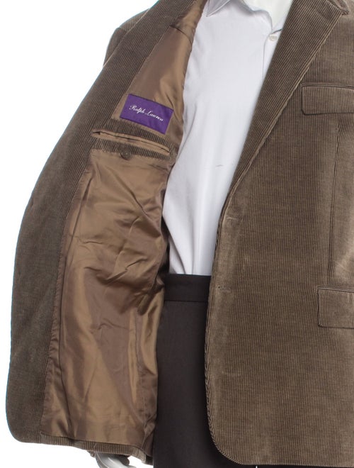 Ralph Lauren Purple Label Striped Coat