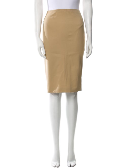 Ralph Lauren Purple Label Wool Knee-Length Skirt