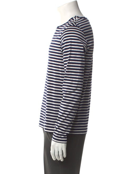 Ralph Lauren Purple Label Striped Crew Neck T-Shirt