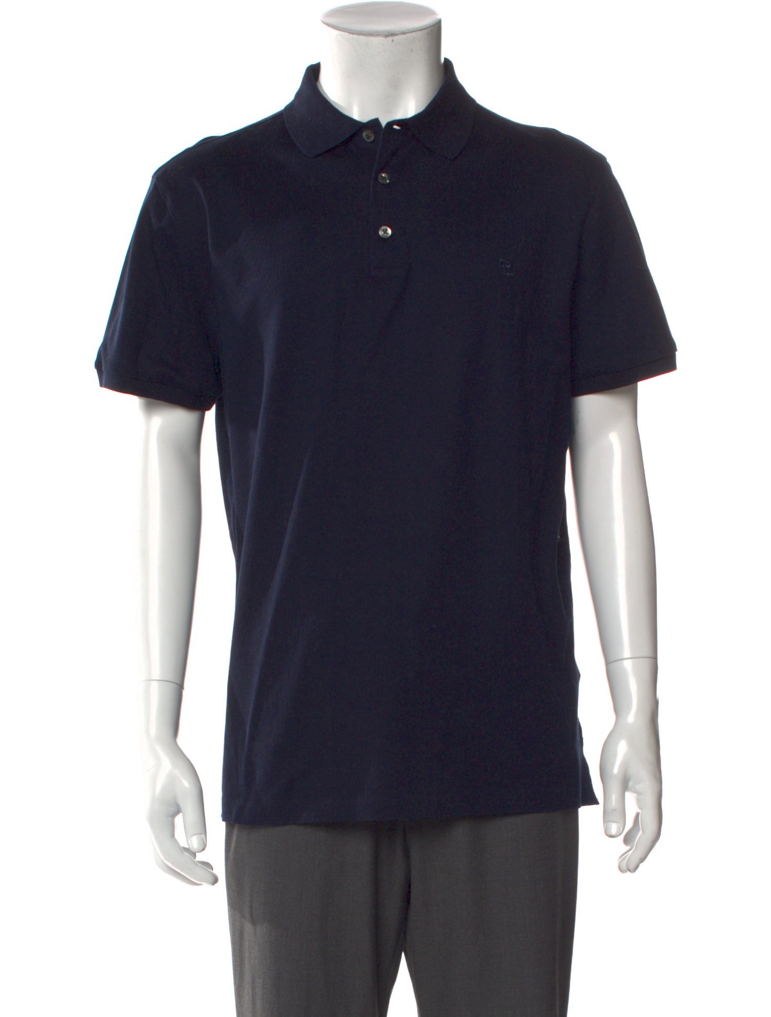 Ralph Lauren Purple Label Collar Short Sleeve Polo Shirt