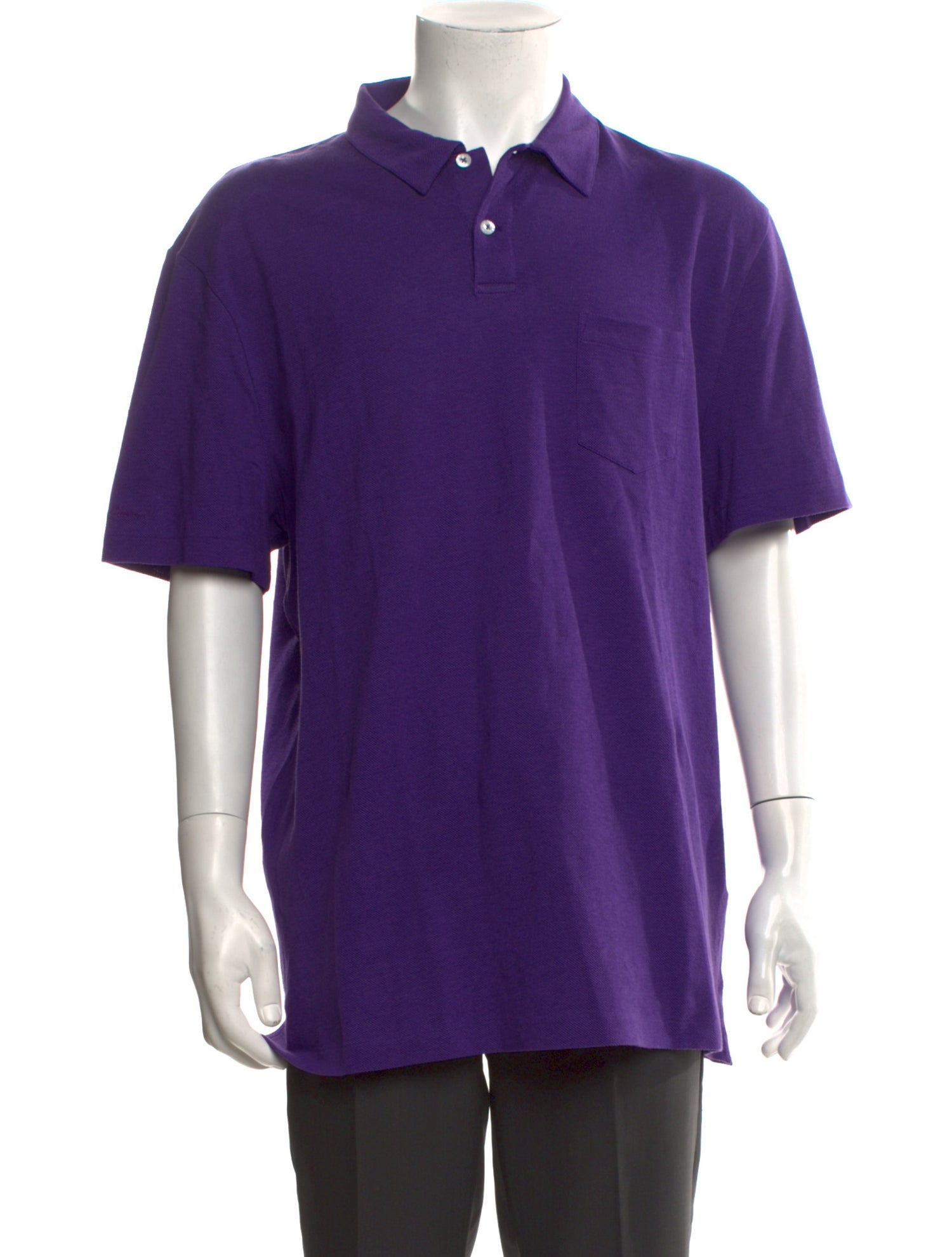 Ralph Lauren Purple Label Collar Short Sleeve Polo Shirt w/ Tags