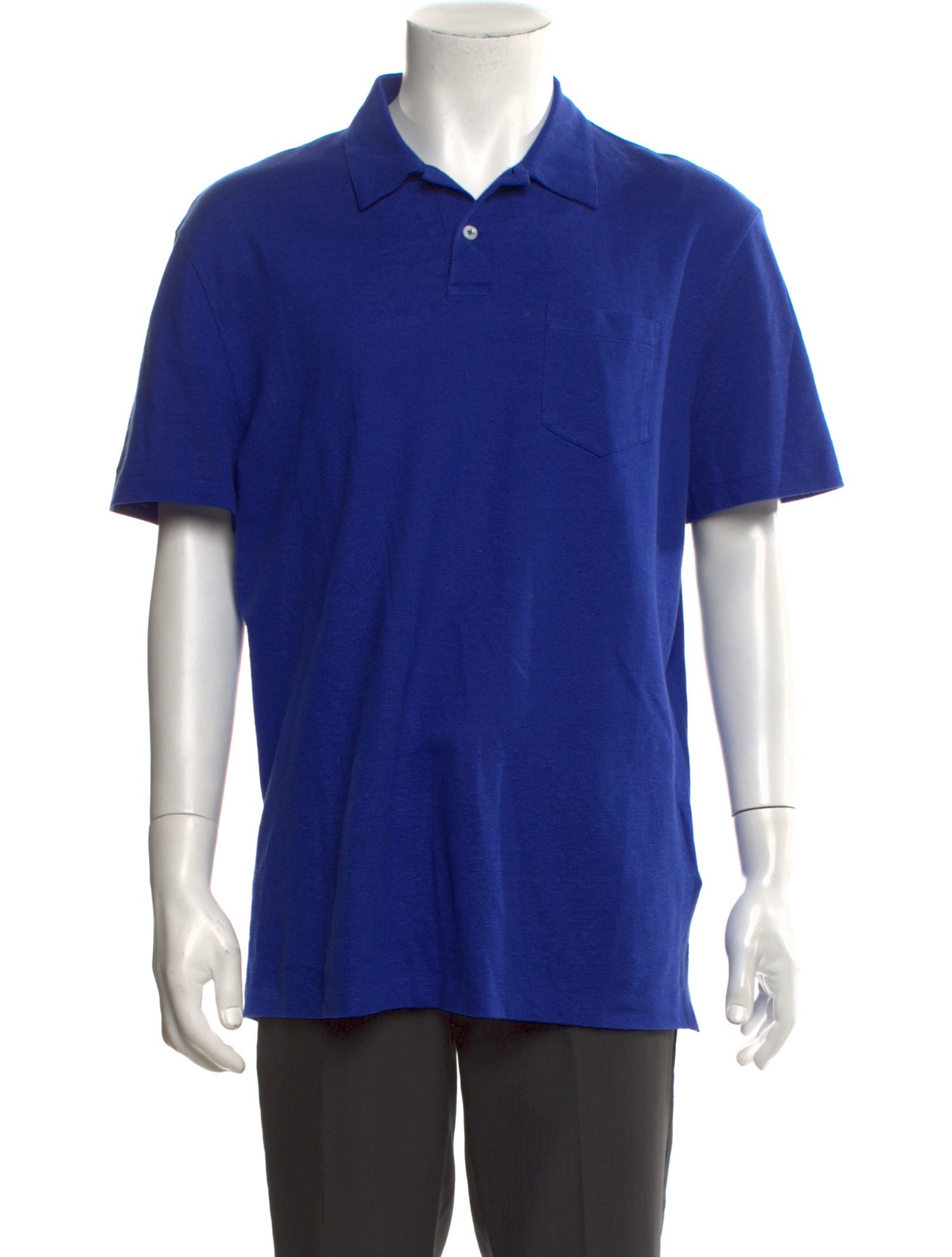 Ralph Lauren Purple Label Collar Short Sleeve Polo Shirt