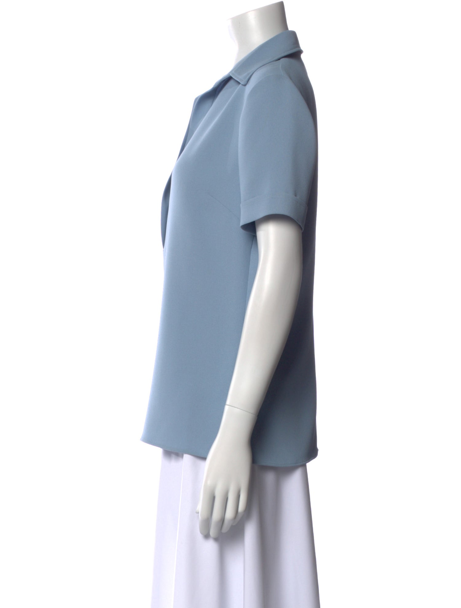 Ralph Lauren Purple Label V-Neck Short Sleeve Polo