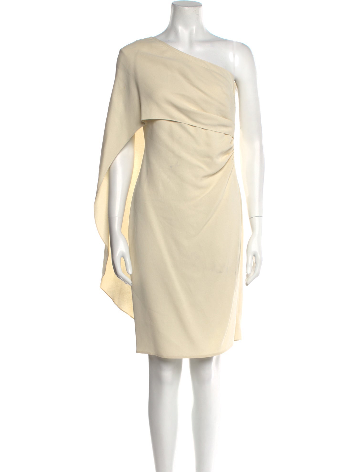 Ralph Lauren Purple Label One-Shoulder Mini Dress