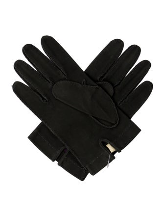 Ralph Lauren Purple Label leather gloves