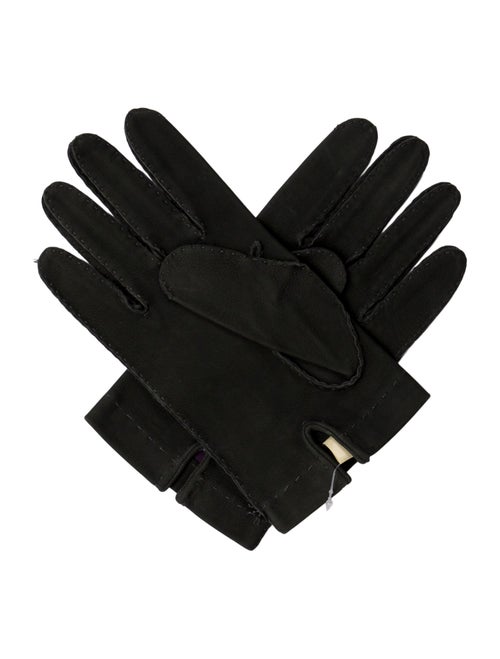 Ralph Lauren Purple Label leather gloves