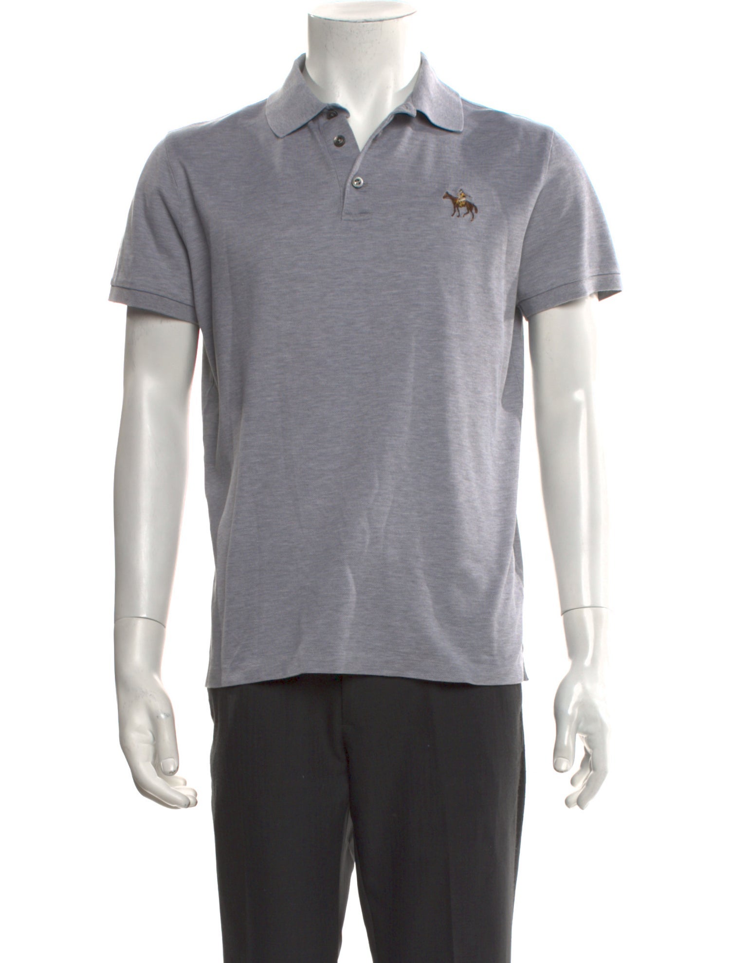 Ralph Lauren Purple Label Crew Neck Short Sleeve Polo Shirt