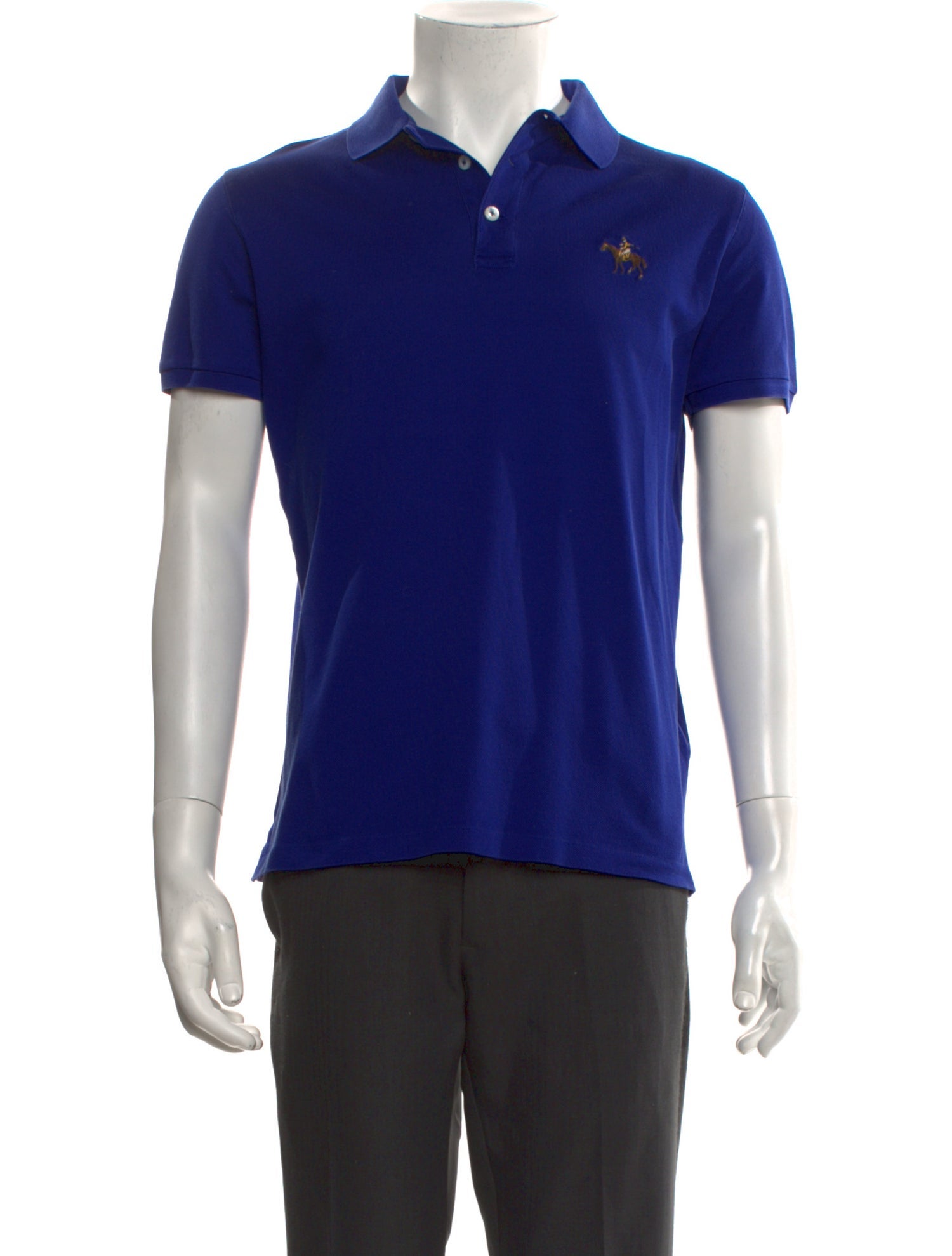 Ralph Lauren Purple Label Crew Neck Short Sleeve Polo Shirt