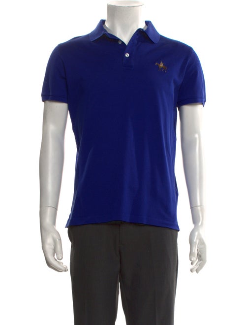 Ralph Lauren Purple Label Crew Neck Short Sleeve Polo Shirt