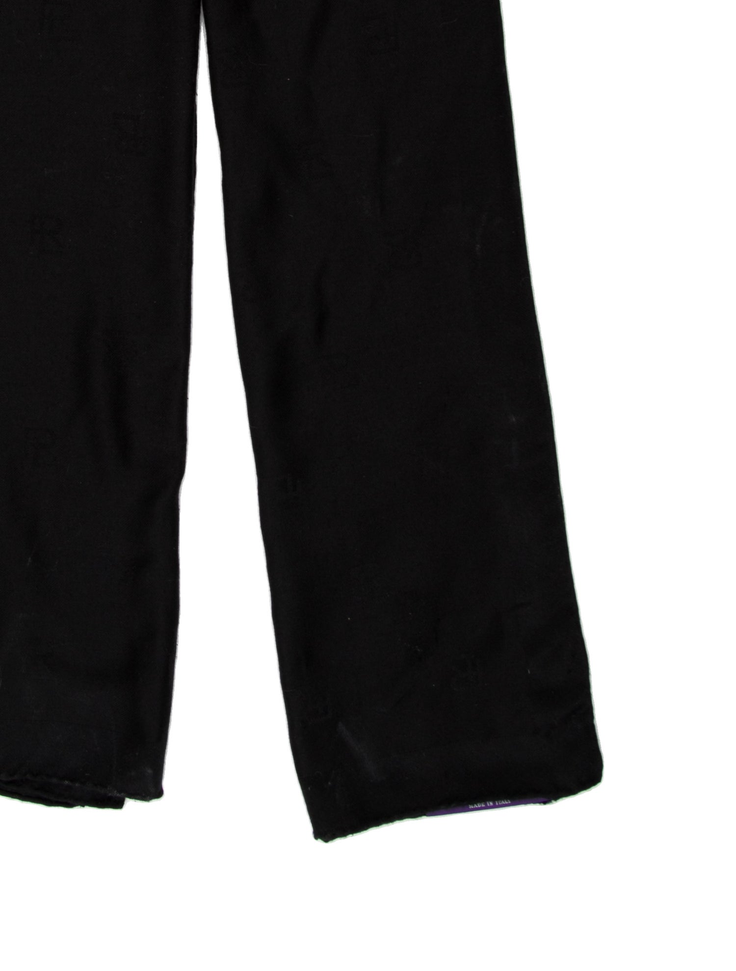 Ralph Lauren Purple Label Silk Striped Scarf