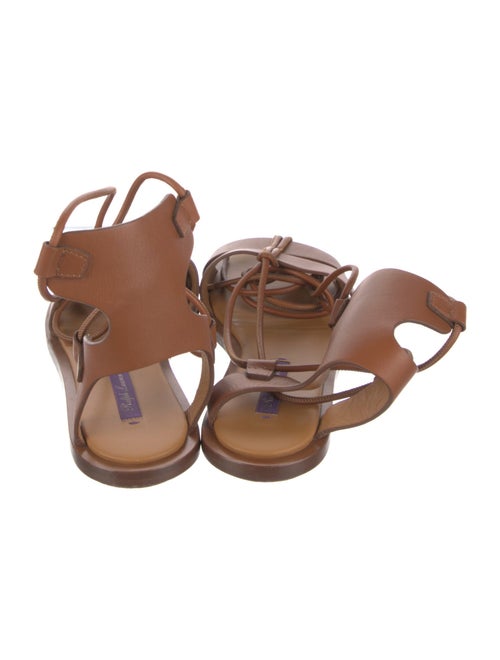 Ralph Lauren Purple Label Leather Gladiator Sandals