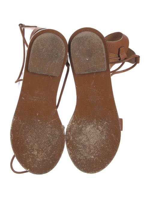 Ralph Lauren Purple Label Leather Gladiator Sandals