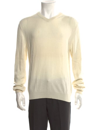 Ralph Lauren Purple Label Cashmere V-Neck Pullover