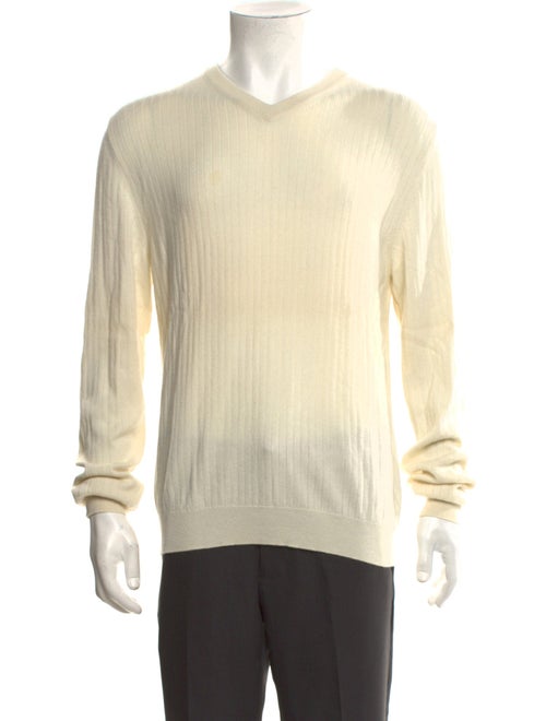 Ralph Lauren Purple Label Cashmere V-Neck Pullover