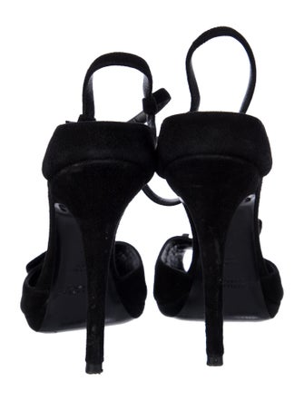 Ralph Lauren Purple Label Suede D'Orsay Pumps