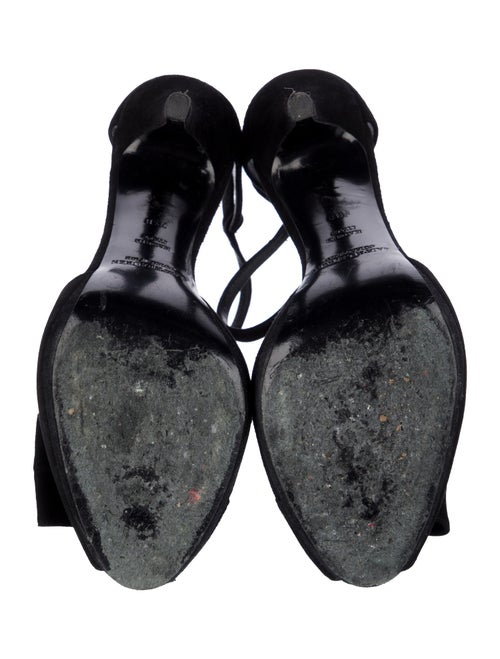 Ralph Lauren Purple Label Suede D'Orsay Pumps