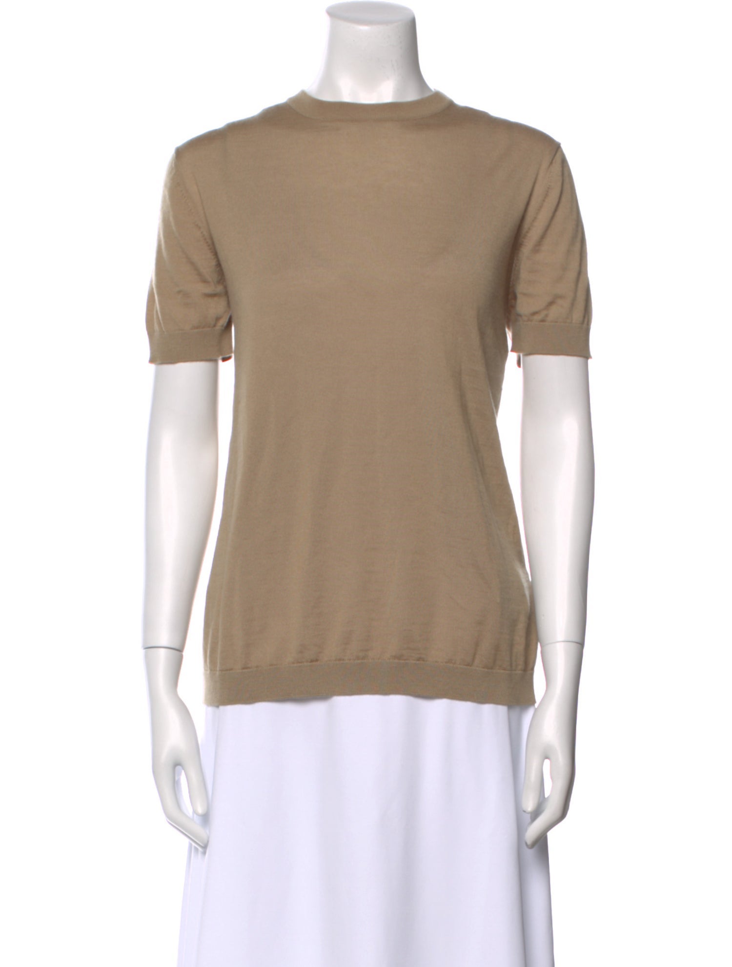 Ralph Lauren Purple Label Cashmere Crew Neck T-Shirt