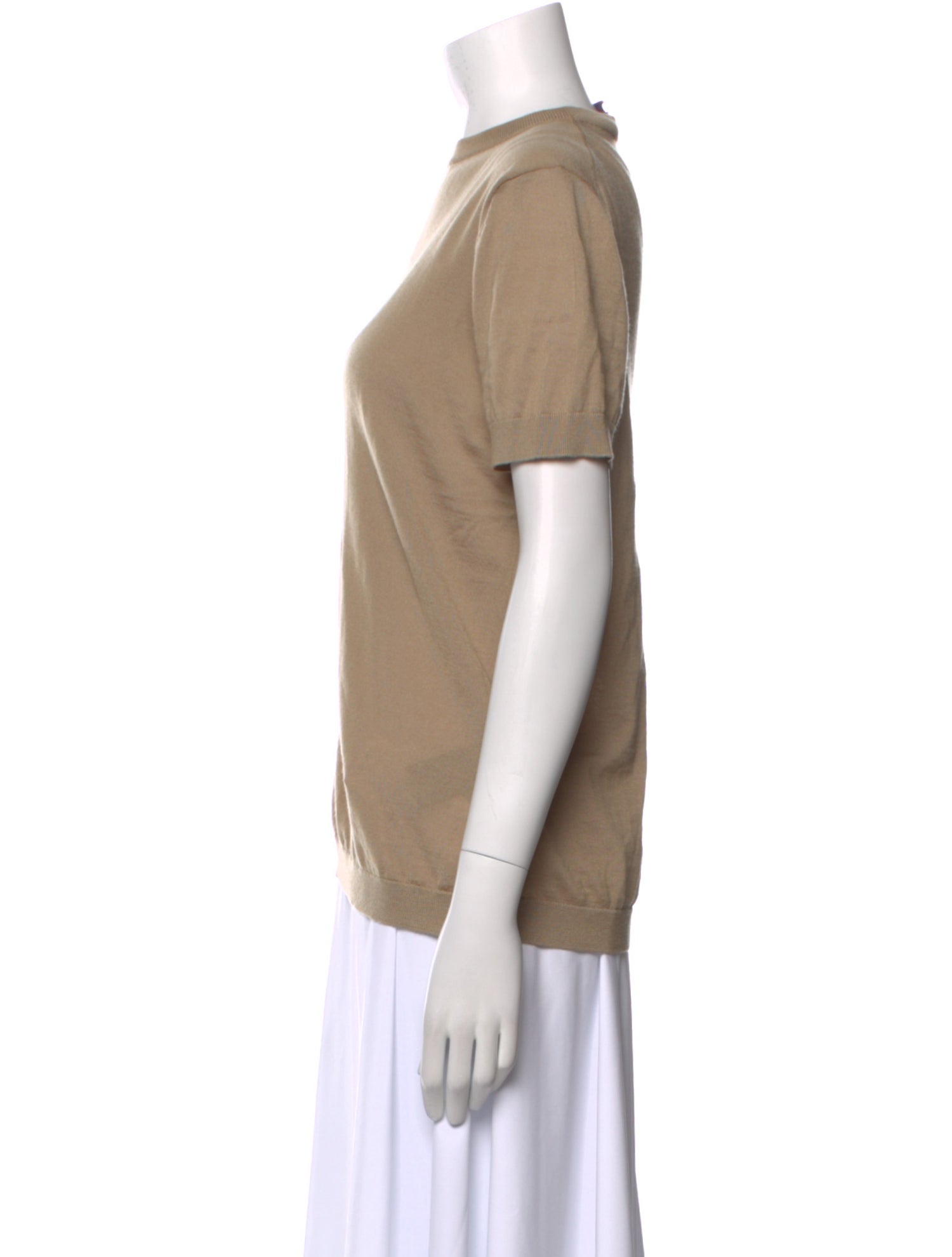 Ralph Lauren Purple Label Cashmere Crew Neck T-Shirt