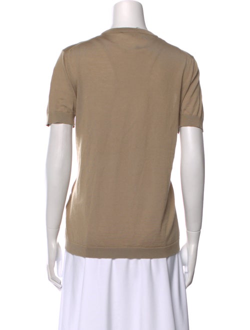 Ralph Lauren Purple Label Cashmere Crew Neck T-Shirt