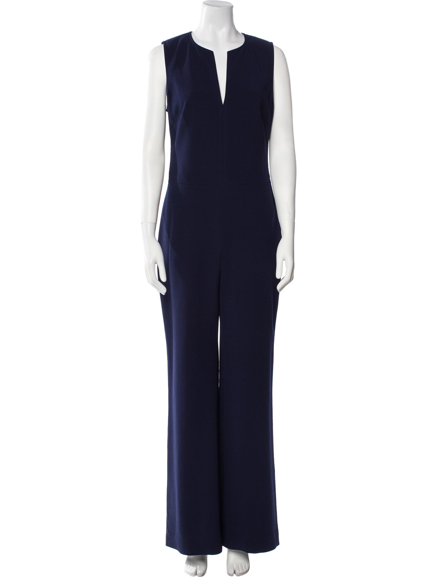 Ralph Lauren Purple Label V-Neck Jumpsuit