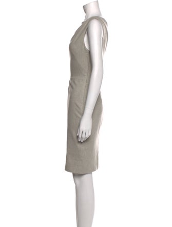 Ralph Lauren Purple Label Merino Wool Knee-Length Dress