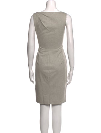 Ralph Lauren Purple Label Merino Wool Knee-Length Dress