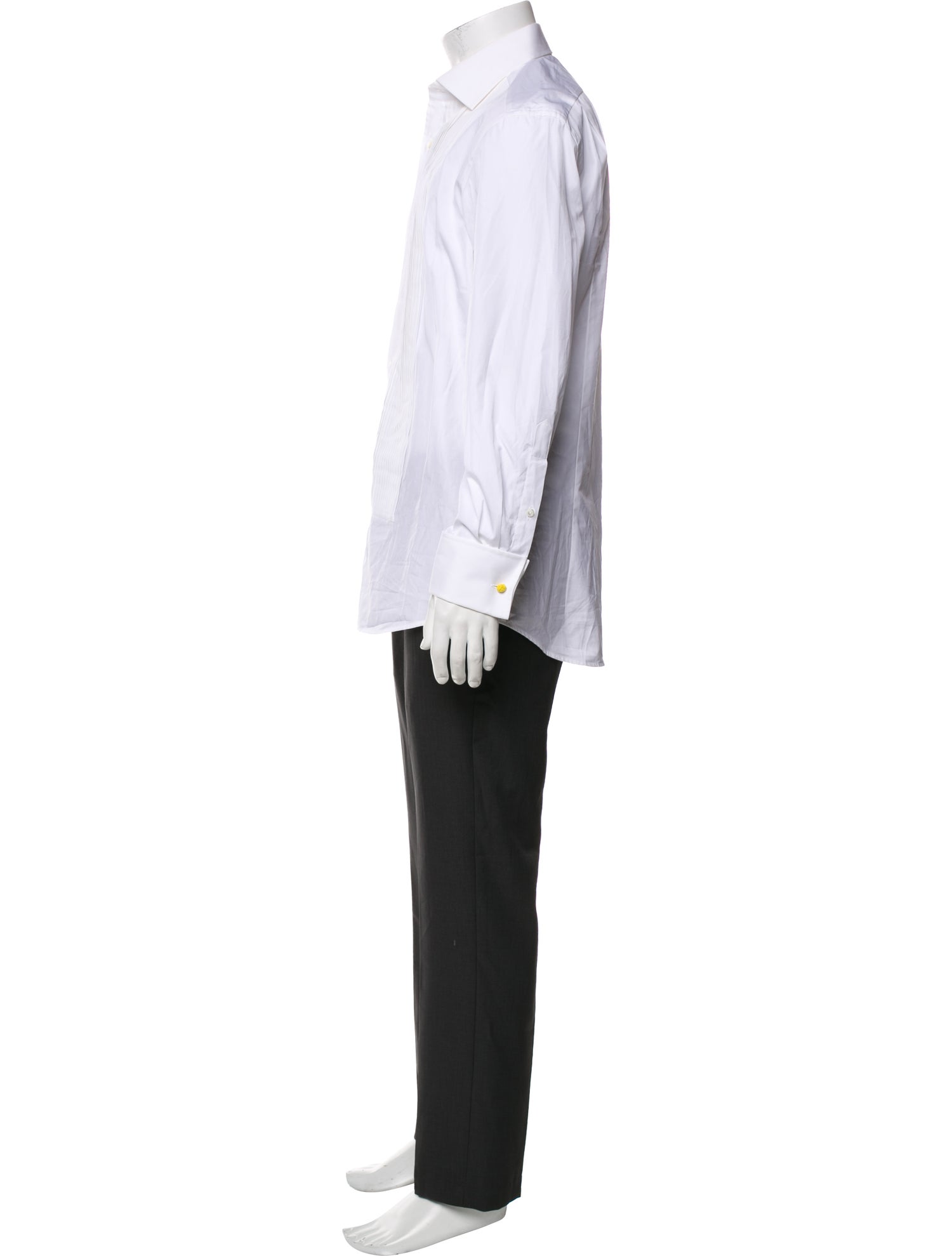 Ralph Lauren Purple Label Long Sleeve Tuxedo Shirt