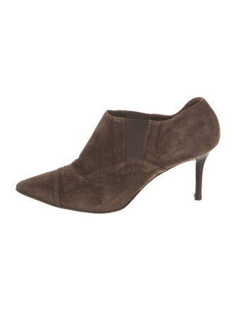 Ralph Lauren Purple Label Suede Mules