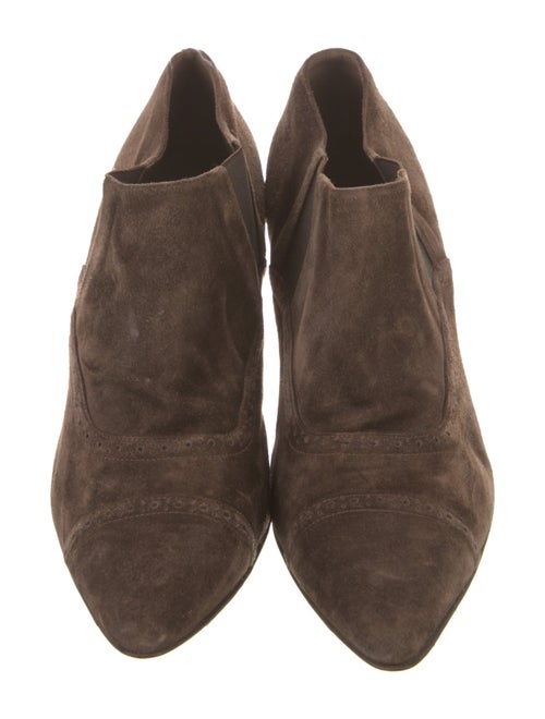 Ralph Lauren Purple Label Suede Mules