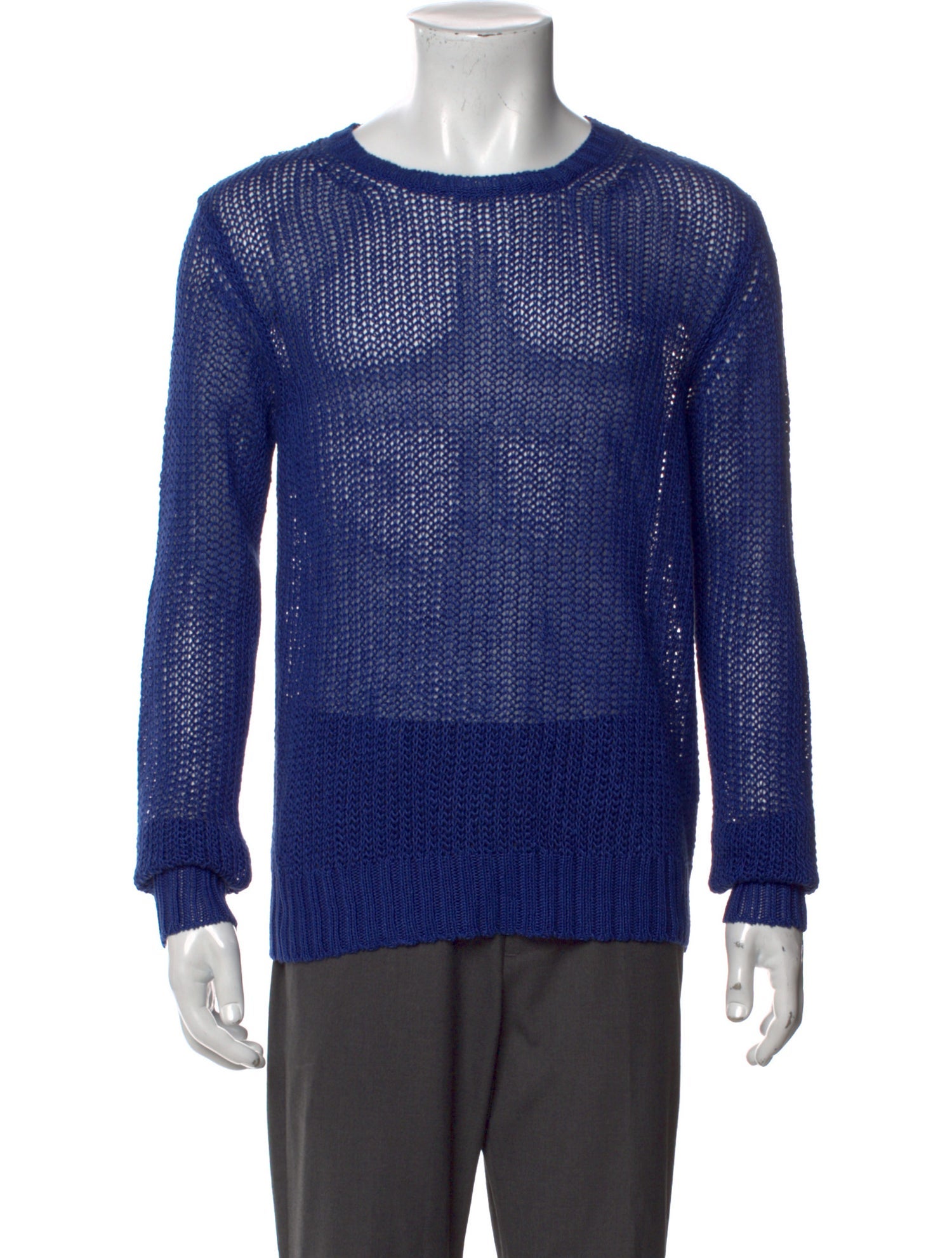 Ralph Lauren Purple Label Linen Crew Neck Pullover