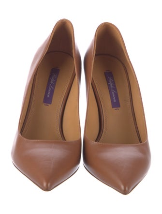 Ralph Lauren Purple Label Leather Pumps