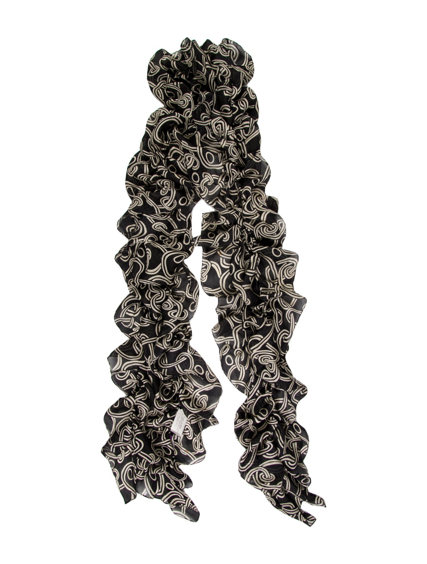 Ralph Lauren Purple Label Silk Printed Scarf