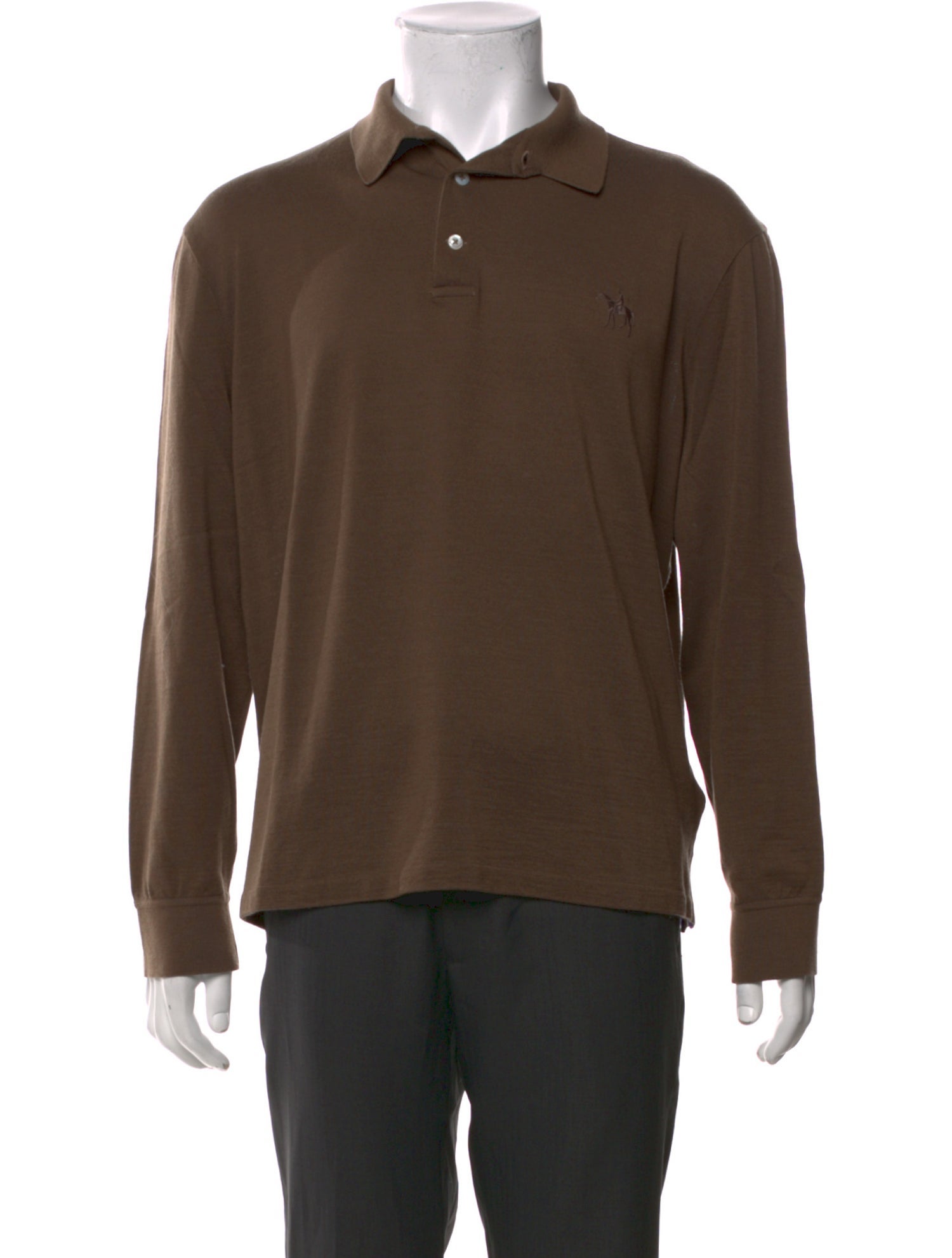 Ralph Lauren Purple Label Wool Long Sleeve Shirt