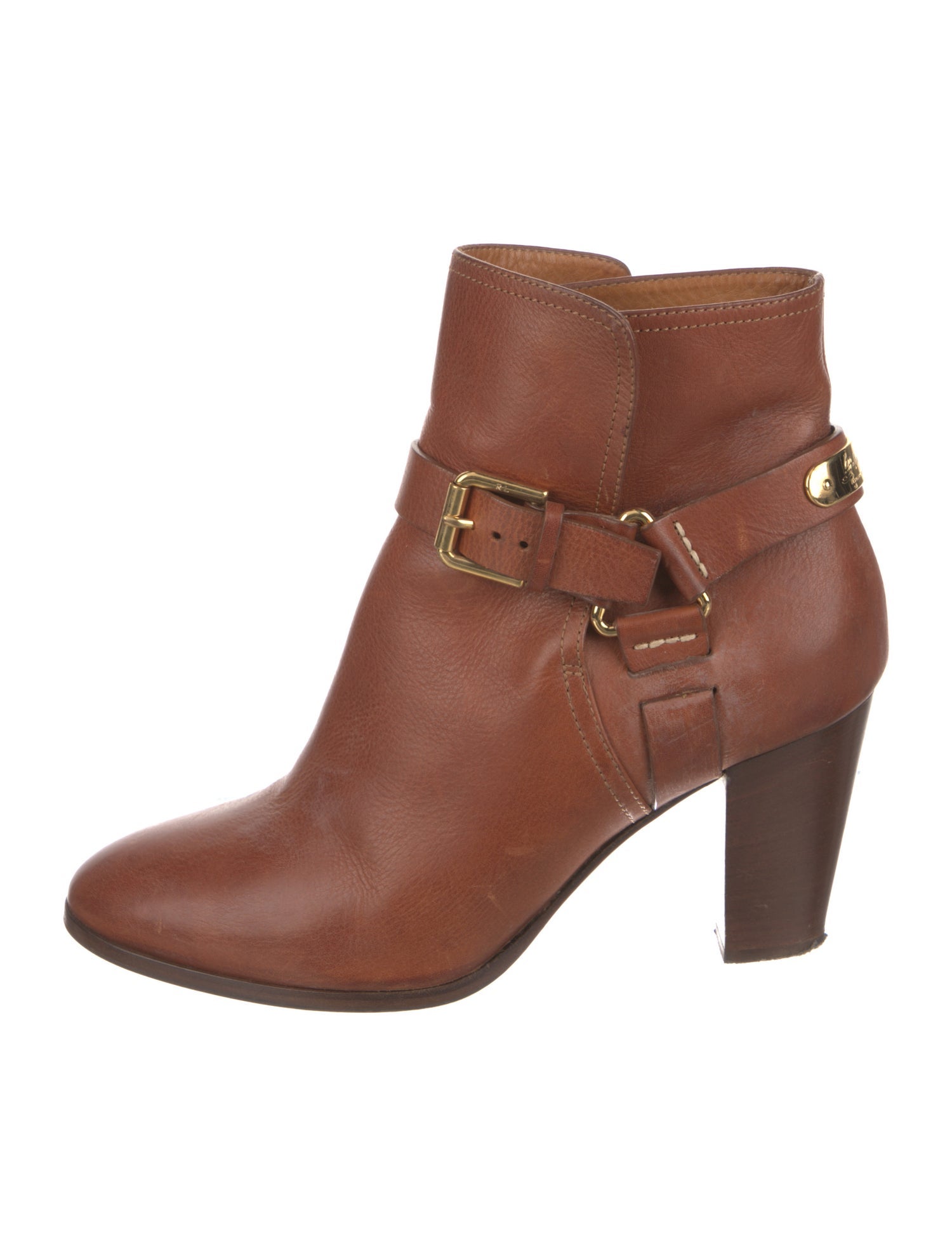 Ralph Lauren Purple Label Leather Boots