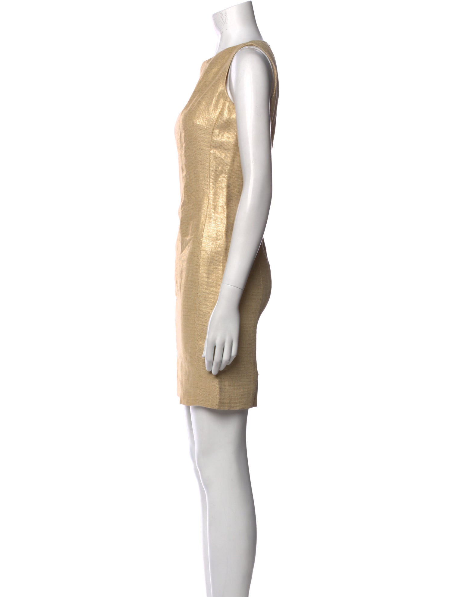 Ralph Lauren Purple Label Linen Mini Dress