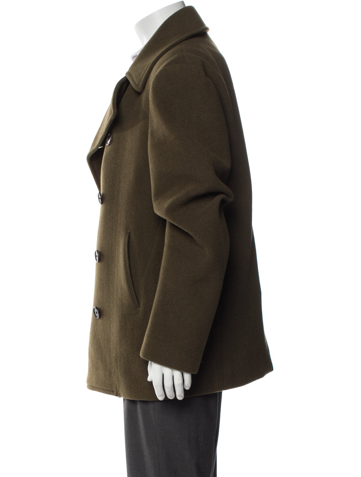 Ralph Lauren Purple Label Wool Peacoat