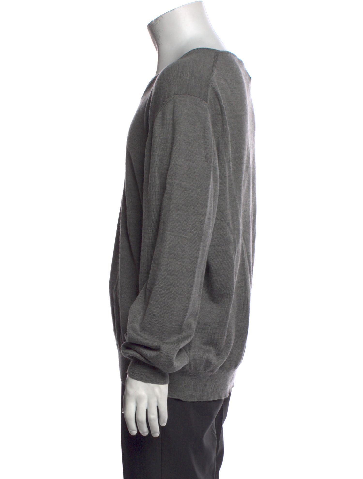 Ralph Lauren Purple Label Merino Wool V-Neck Pullover